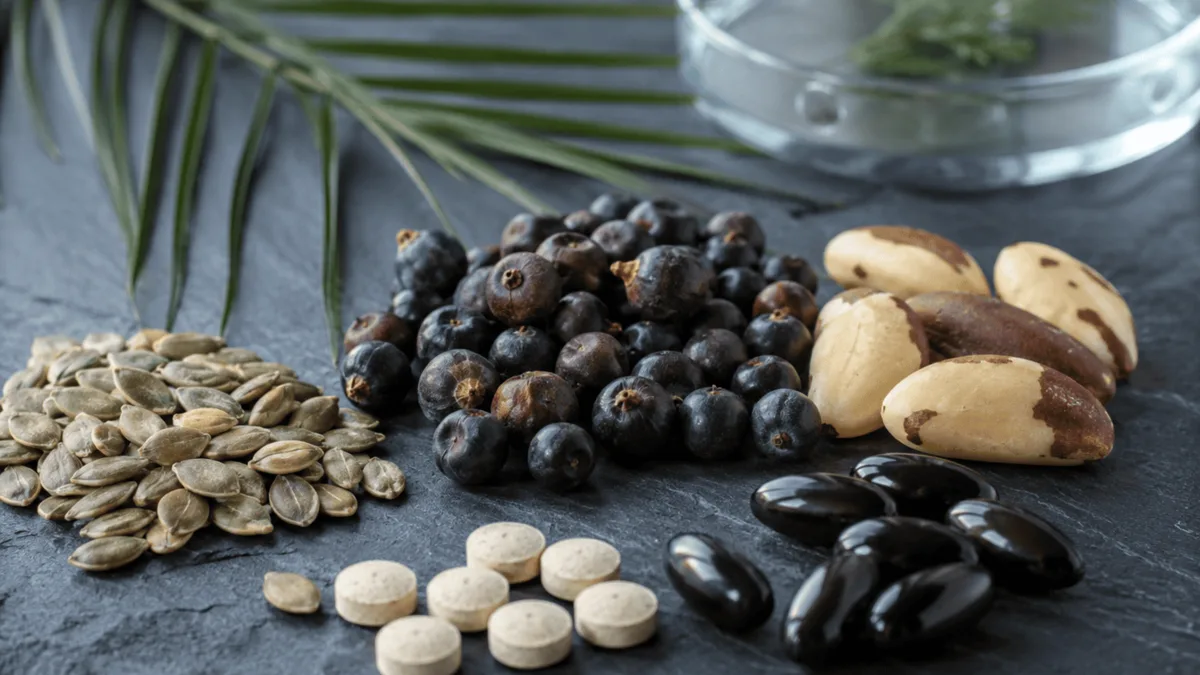 Saw palmetto, zinc et sélénium pour la prostate : la triplette synergique